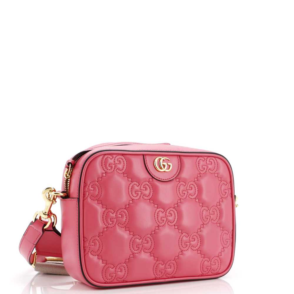 GUCCI Zip Camera Bag GG Matelasse Leather Small - image 2