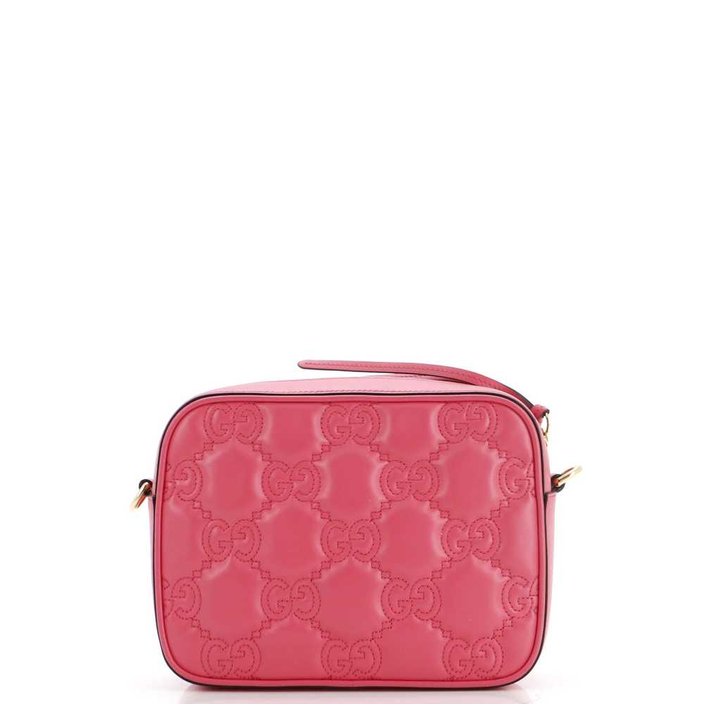 GUCCI Zip Camera Bag GG Matelasse Leather Small - image 3