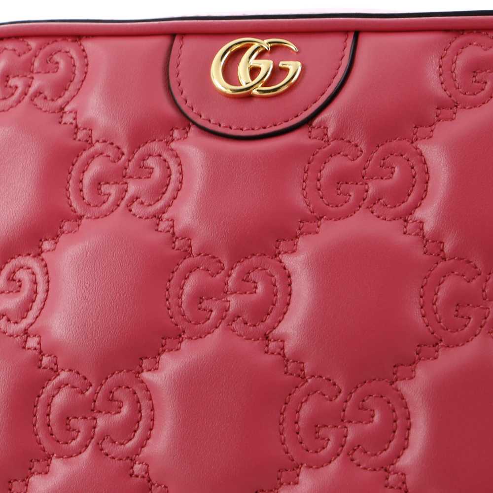 GUCCI Zip Camera Bag GG Matelasse Leather Small - image 6