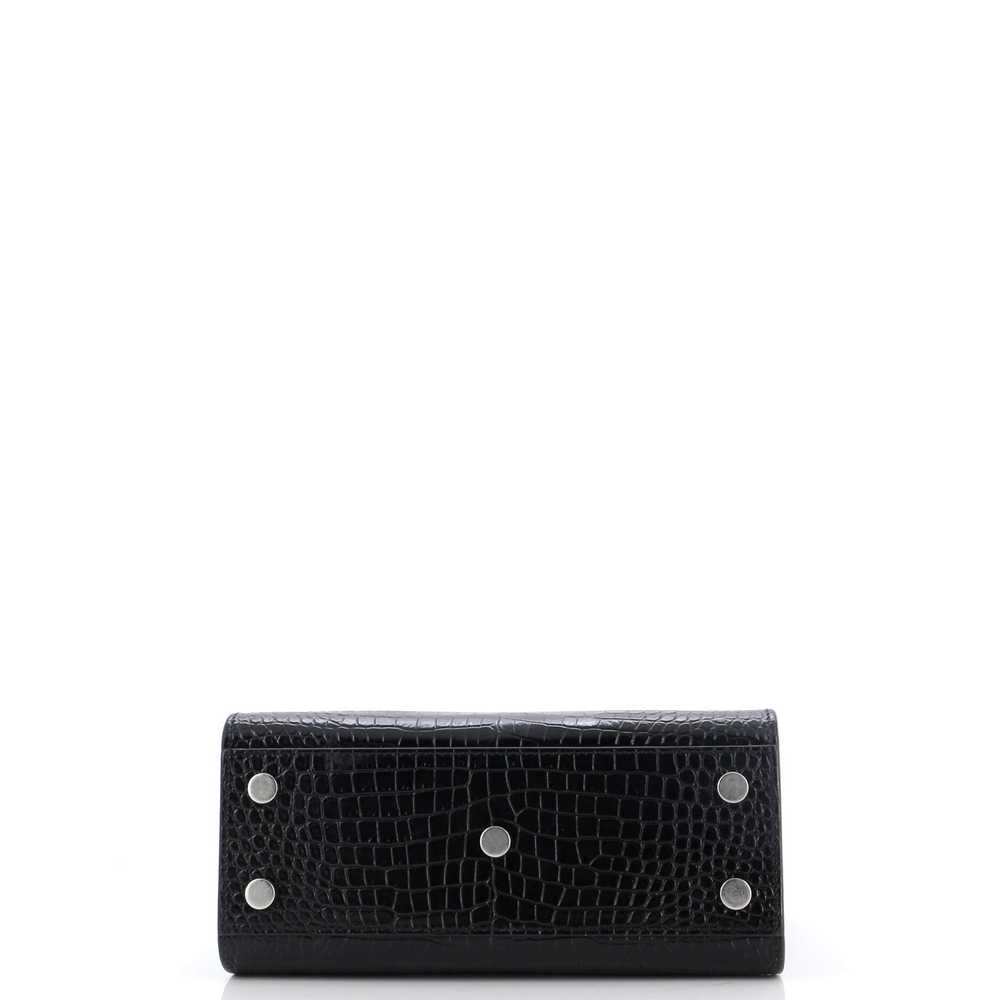 Saint Laurent Sac de Jour NM Bag Crocodile Emboss… - image 4