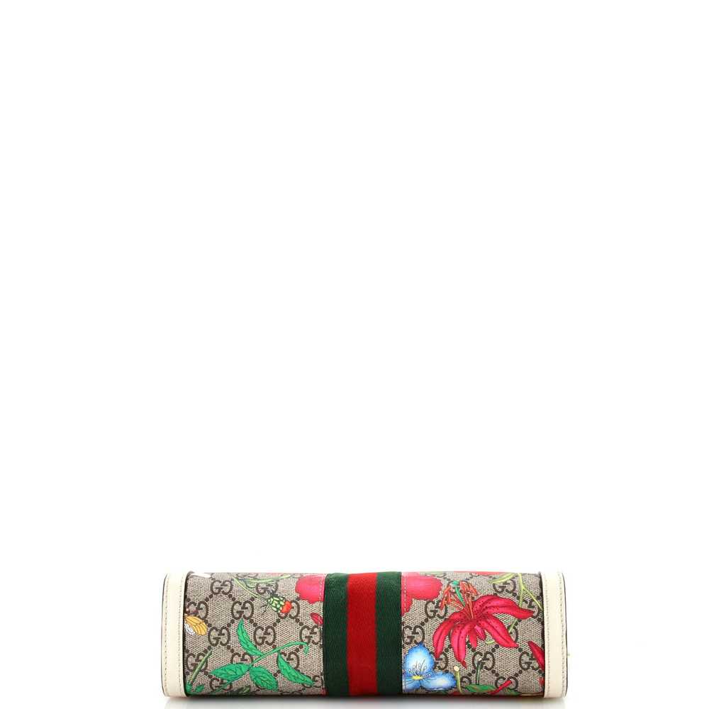 GUCCI Ophidia Chain Shoulder Bag Flora GG Coated … - image 4