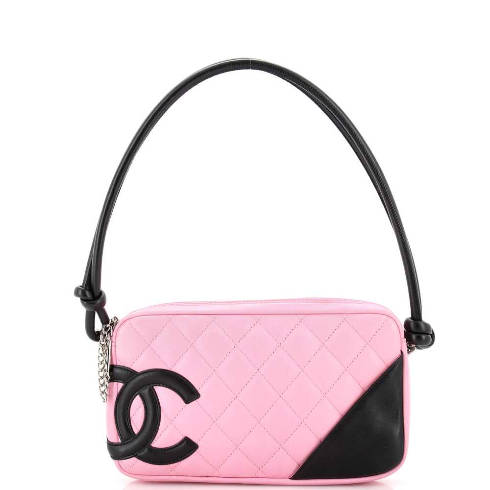 CHANEL Cambon Pochette Quilted Leather - image 1