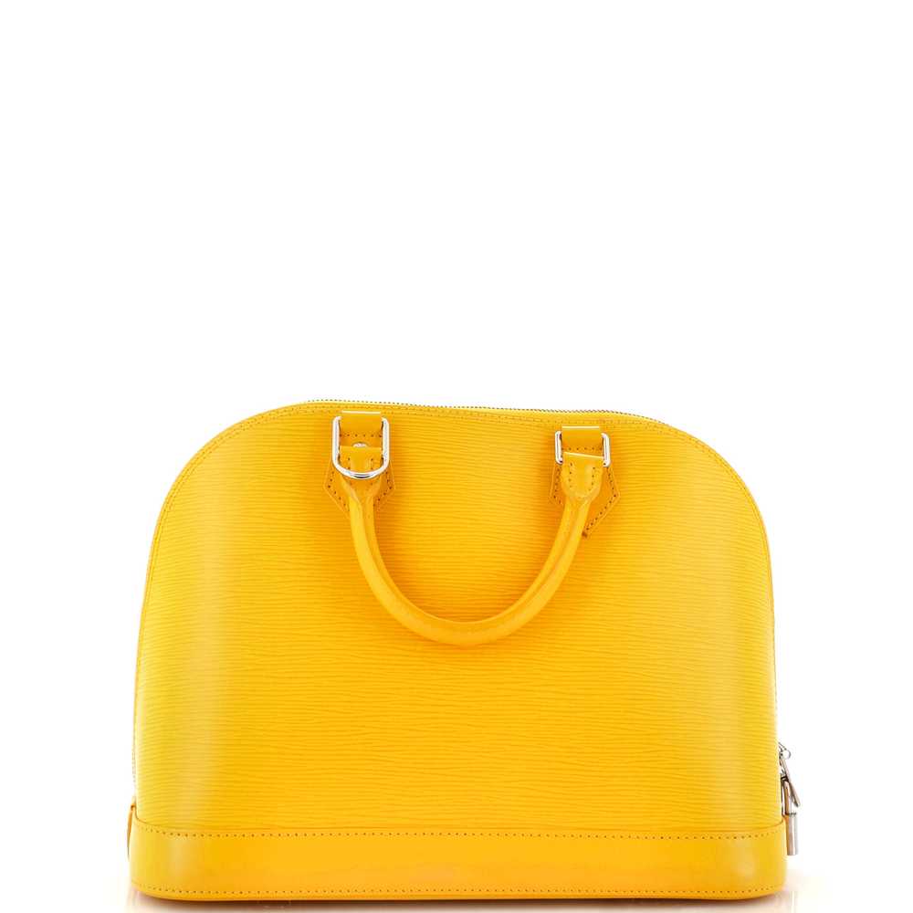 Louis Vuitton Alma Handbag Epi Leather PM - image 3