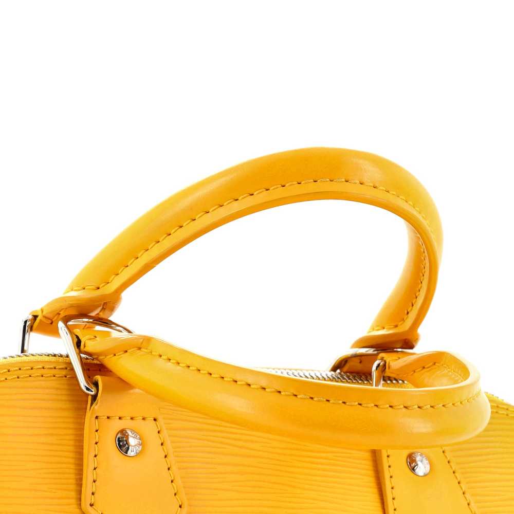 Louis Vuitton Alma Handbag Epi Leather PM - image 7