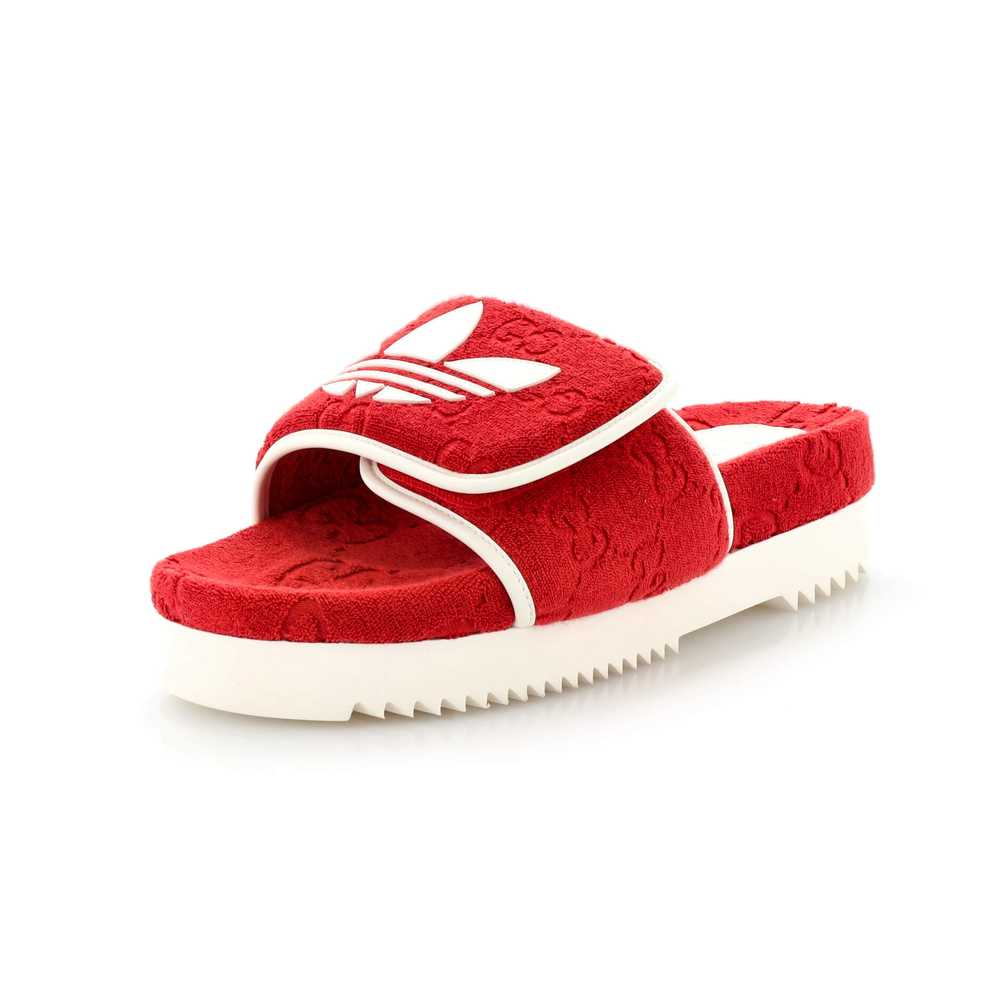 GUCCI x Adidas Women's Platform Slide Sandals Ter… - image 1