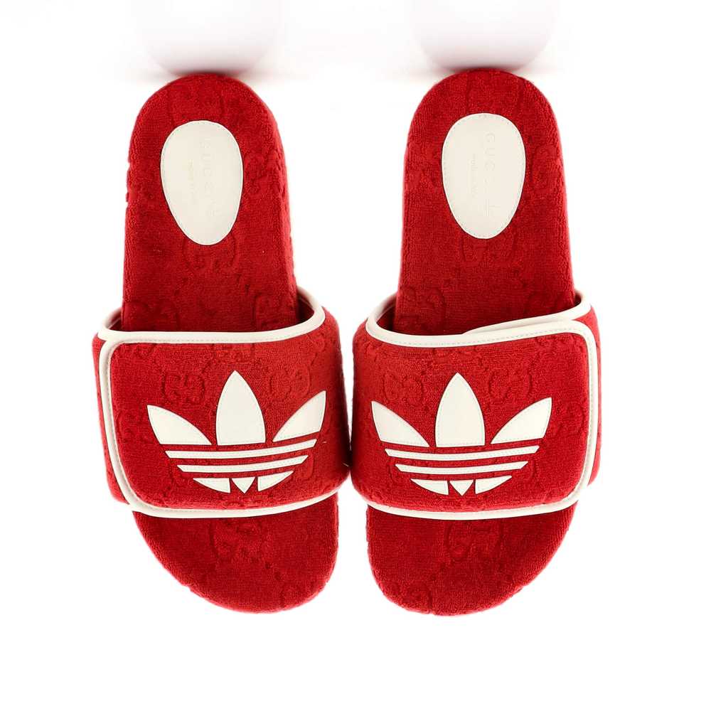 GUCCI x Adidas Women's Platform Slide Sandals Ter… - image 2