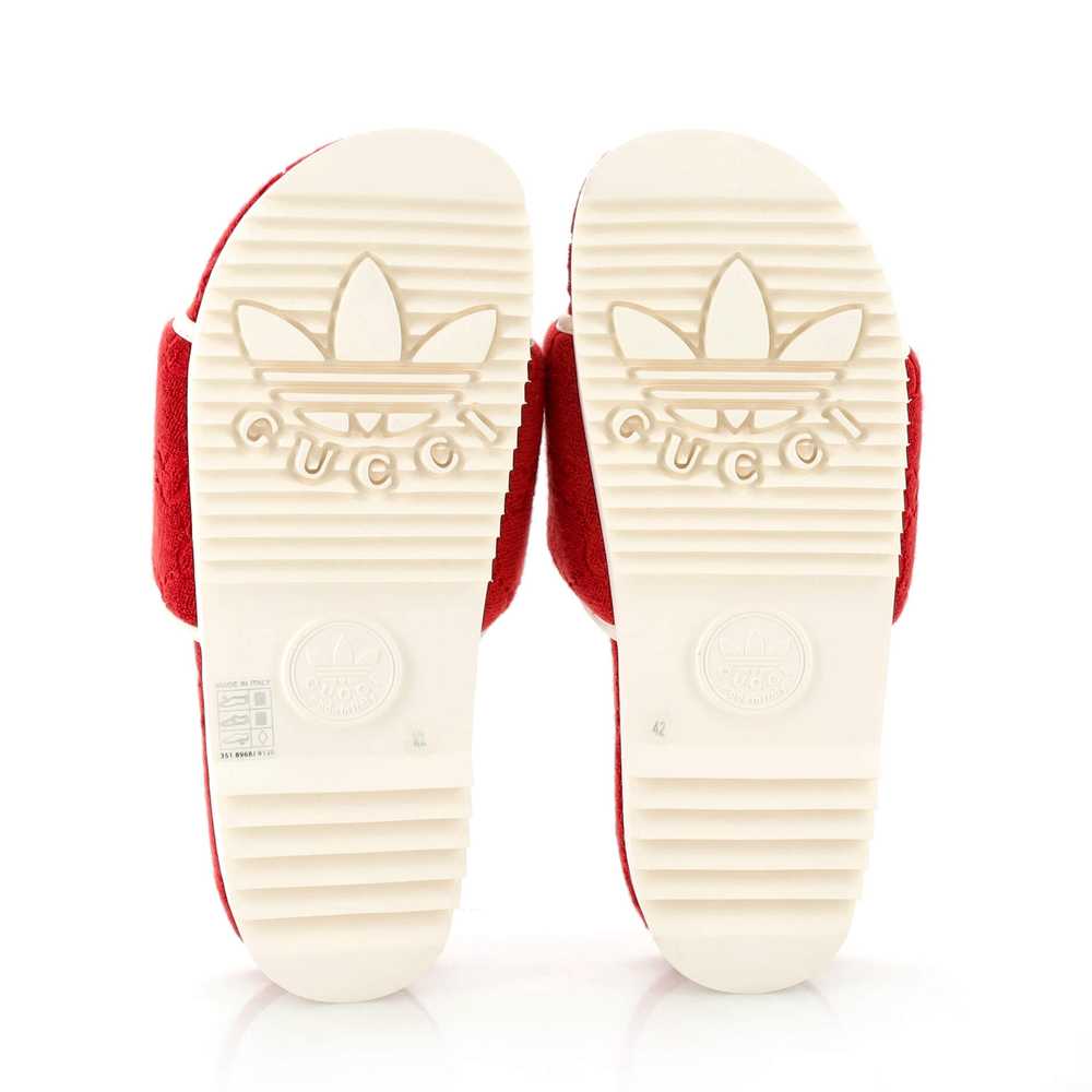 GUCCI x Adidas Women's Platform Slide Sandals Ter… - image 4