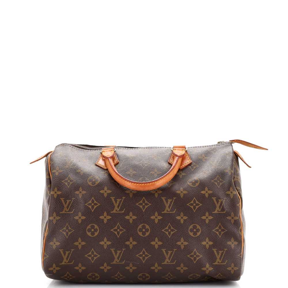 Louis Vuitton Speedy Handbag Monogram Canvas 30 - image 1