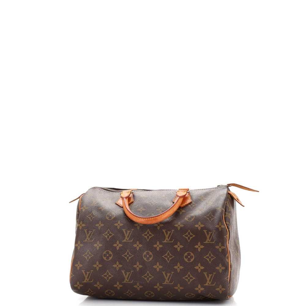 Louis Vuitton Speedy Handbag Monogram Canvas 30 - image 3