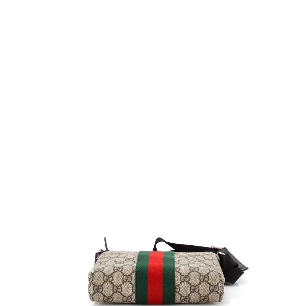 GUCCI Web Messenger Bag GG Coated Canvas Small - image 4