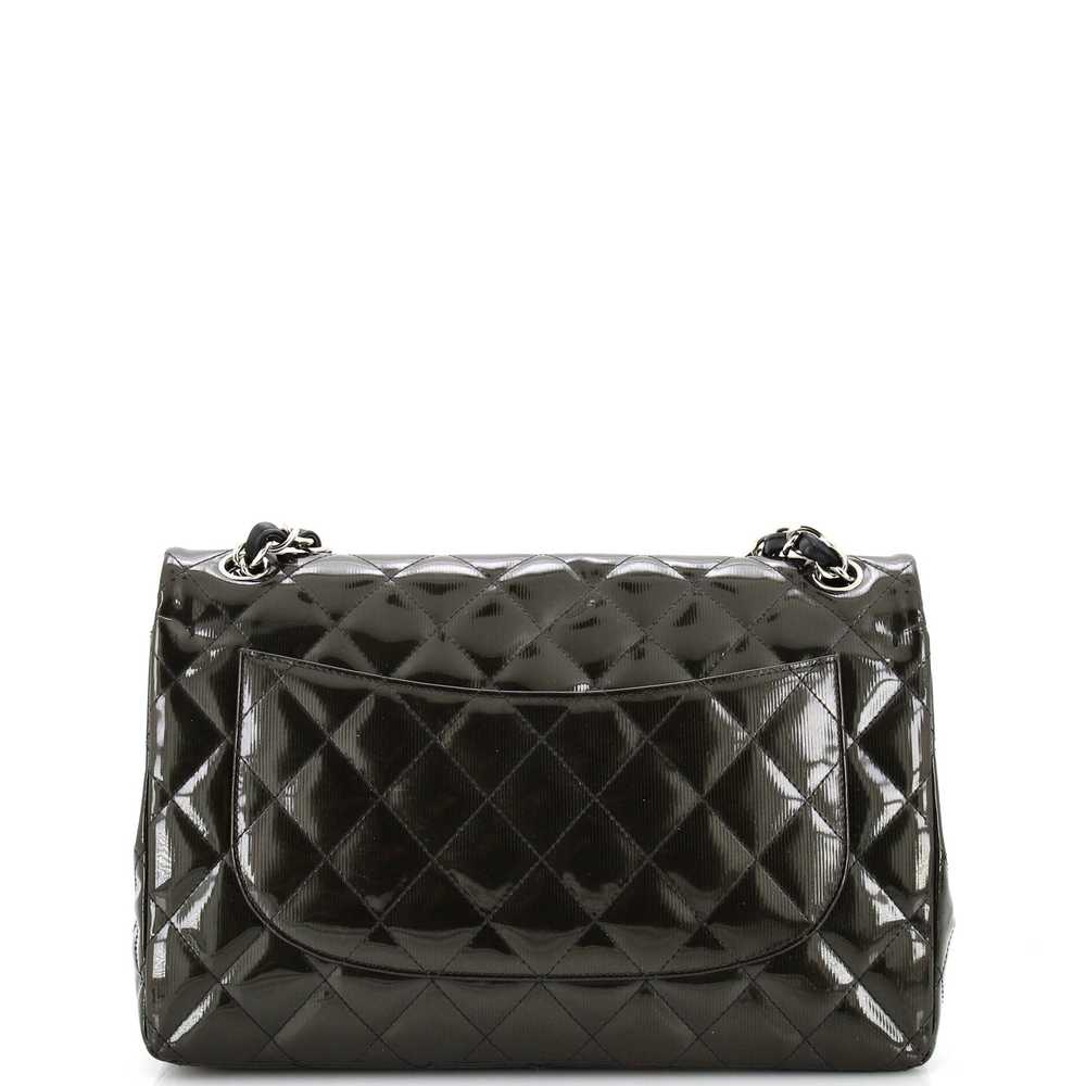CHANEL Classic Double Flap Bag Quilted Striated M… - image 3