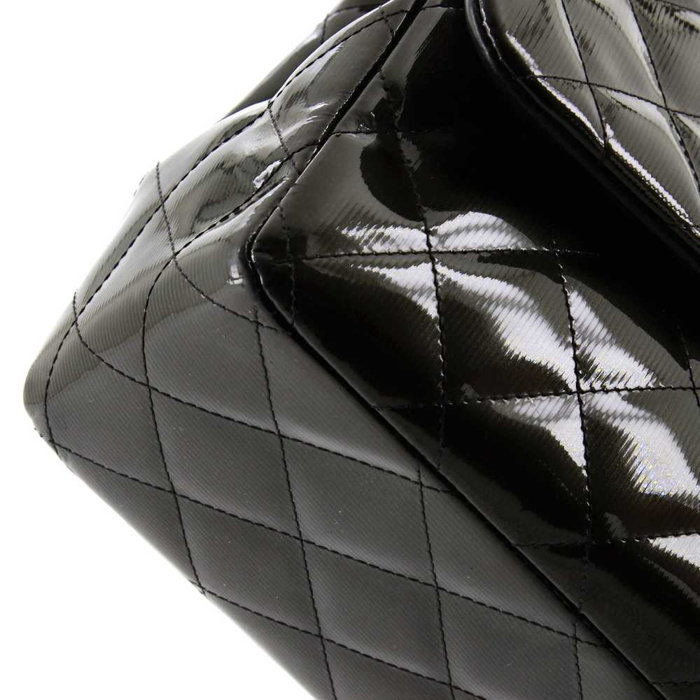 CHANEL Classic Double Flap Bag Quilted Striated M… - image 6