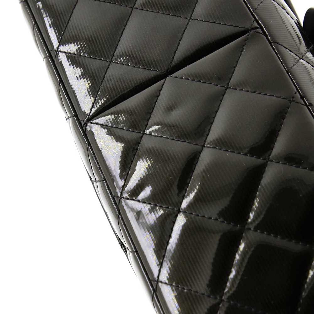 CHANEL Classic Double Flap Bag Quilted Striated M… - image 7