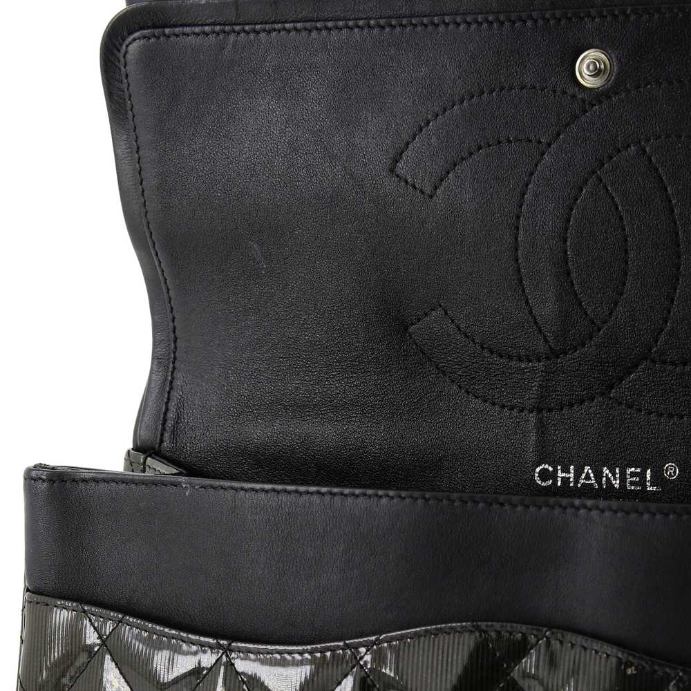 CHANEL Classic Double Flap Bag Quilted Striated M… - image 9
