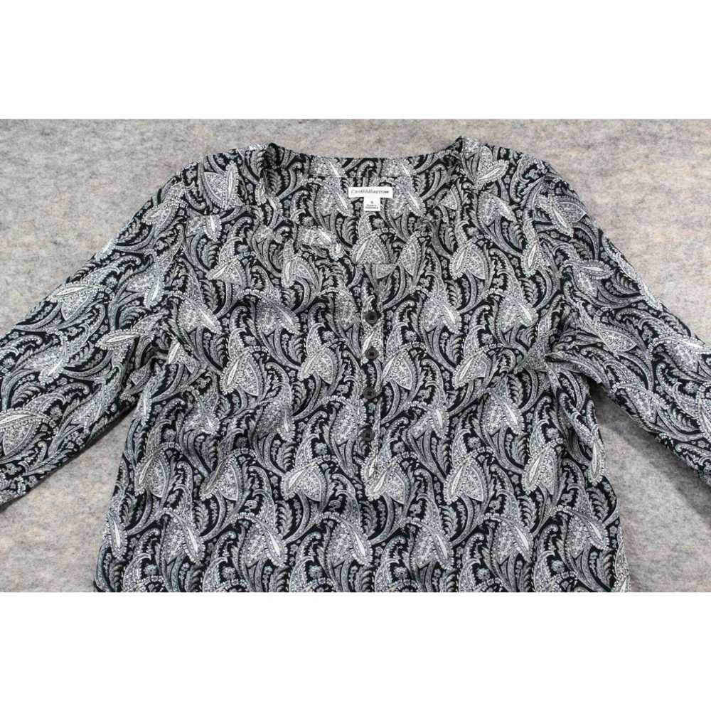 Croft & Barrow Croft & Barrow Blouse Size Small S… - image 2