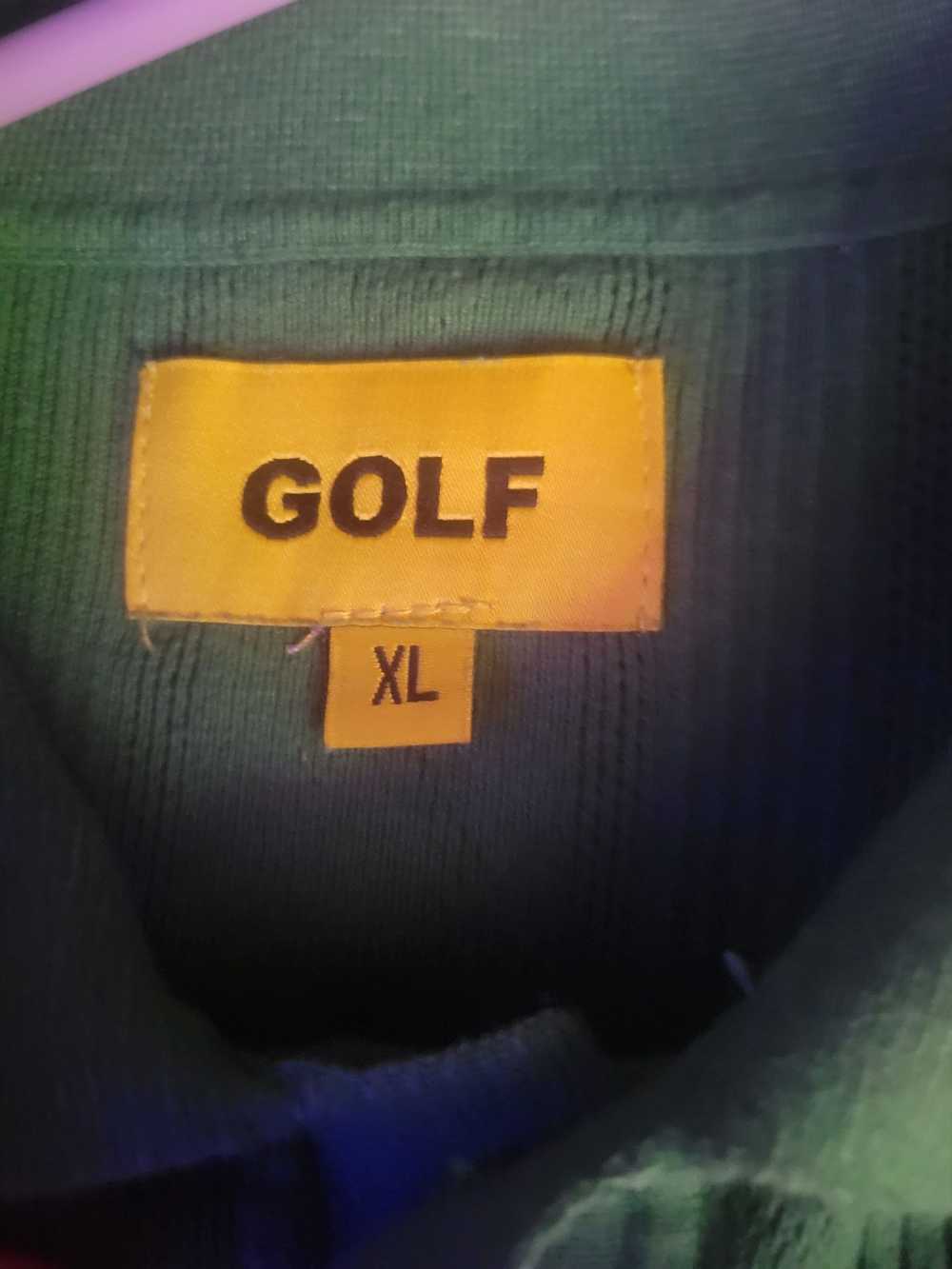 Golf Wang Golf Wang Green Knit Polo - image 3