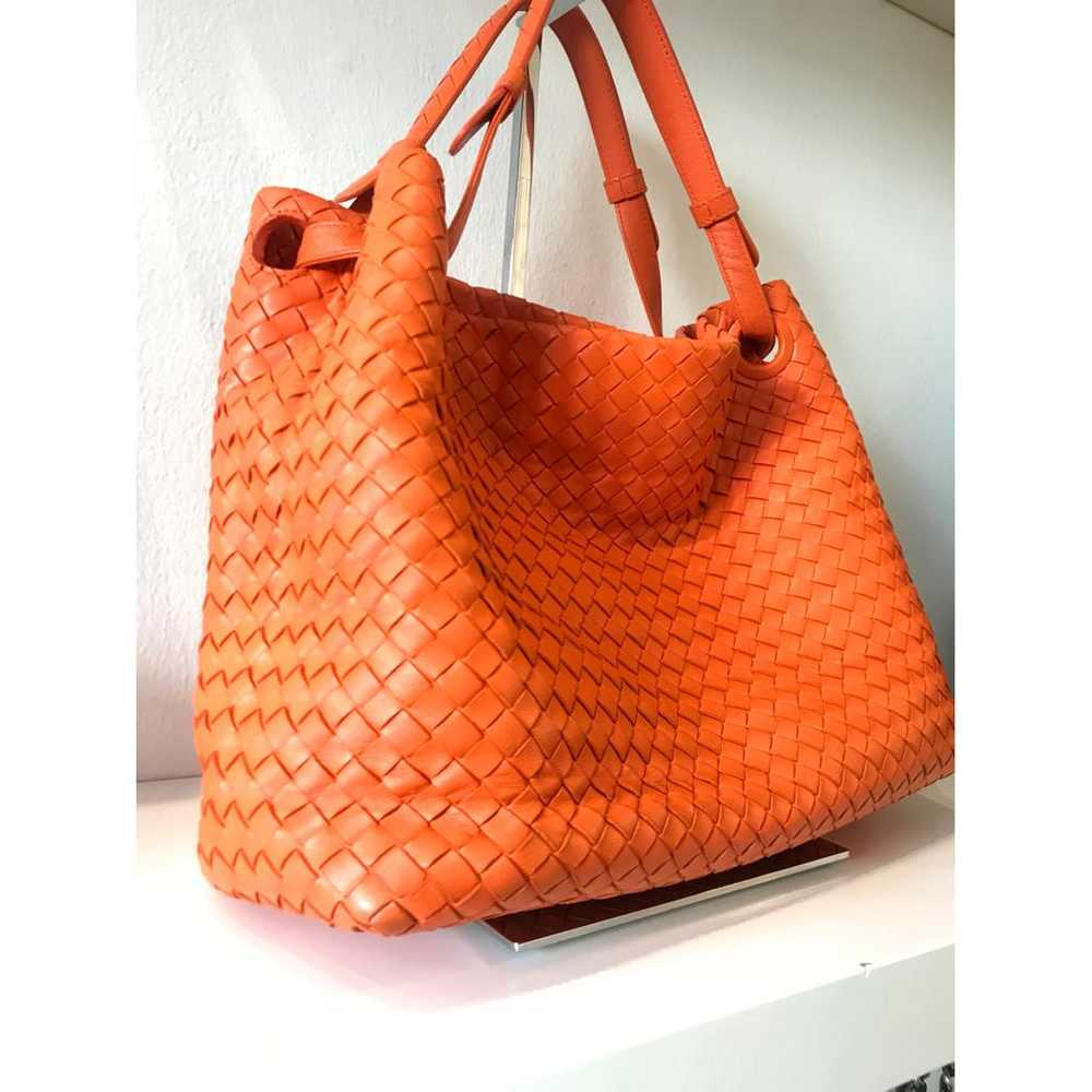 Bottega Veneta Garda leather handbag - image 9