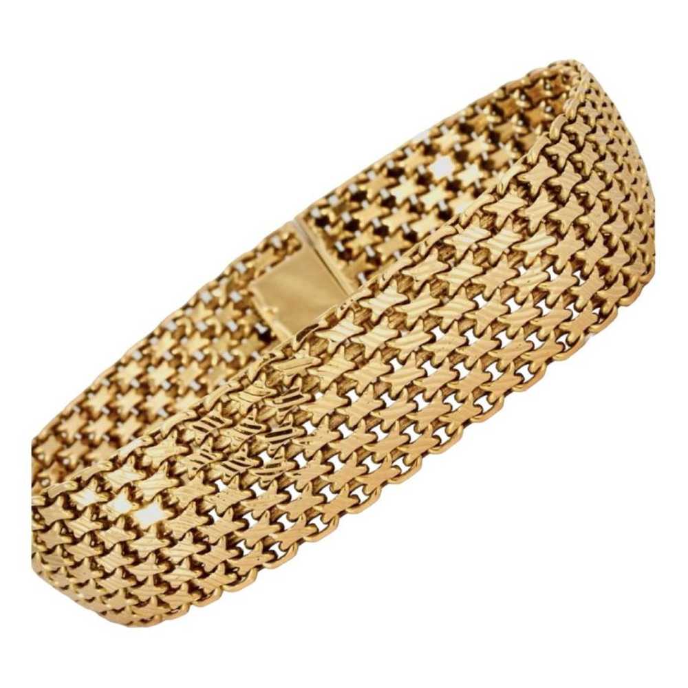 Non Signé / Unsigned Yellow gold bracelet - image 1