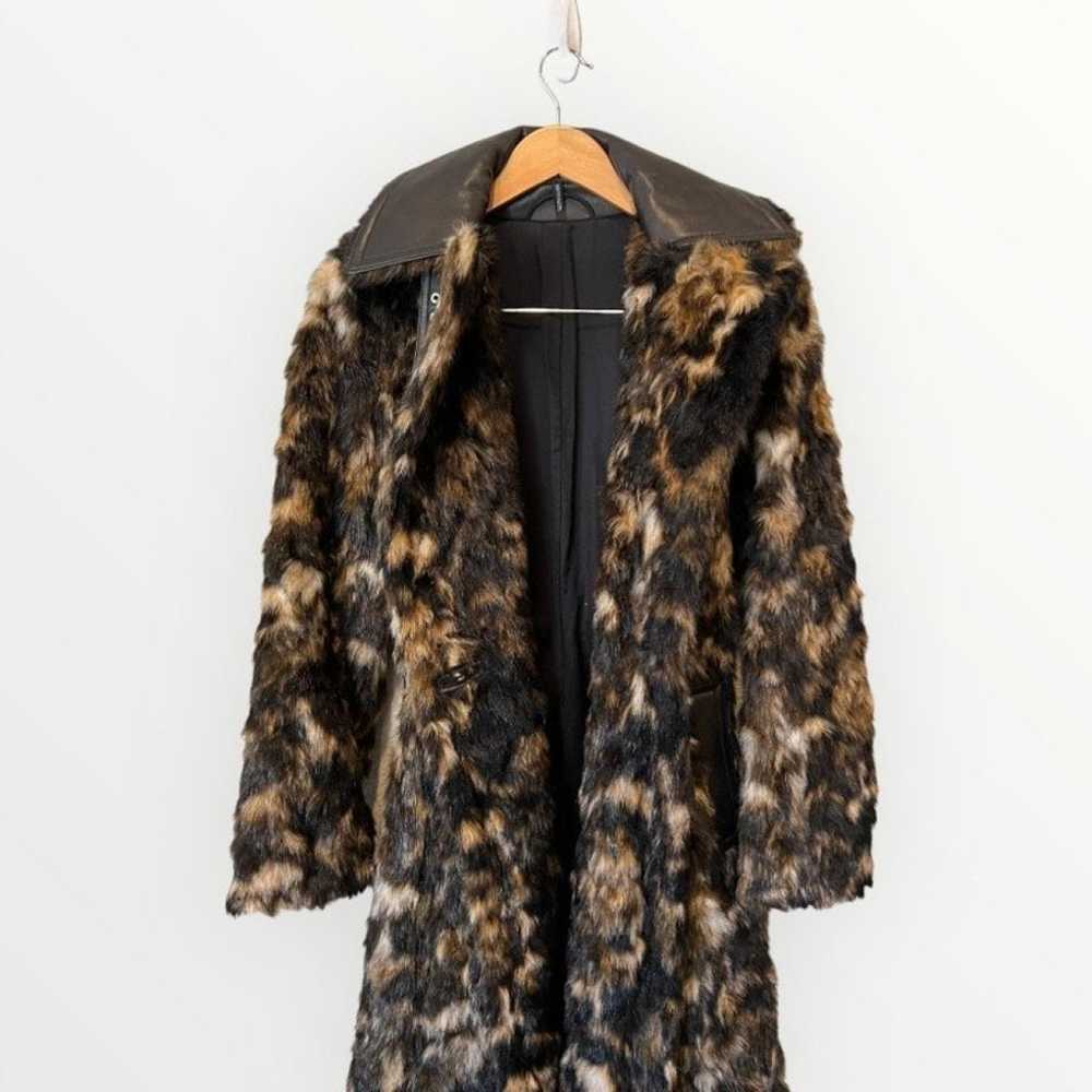 Helmut Lang Faux fur coat - image 11