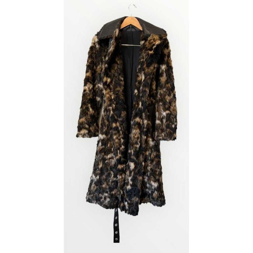 Helmut Lang Faux fur coat - image 7