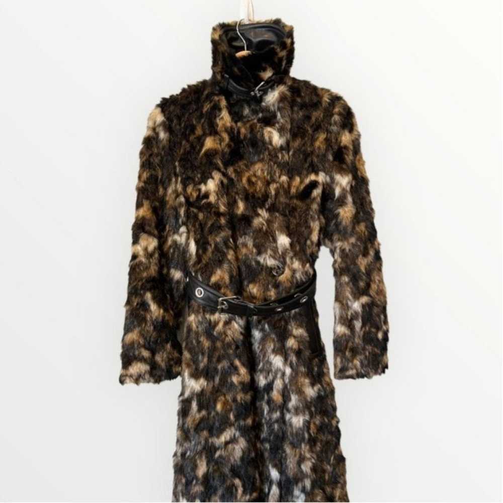 Helmut Lang Faux fur coat - image 8