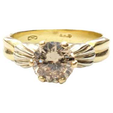 Non Signé / Unsigned Yellow gold ring - image 1