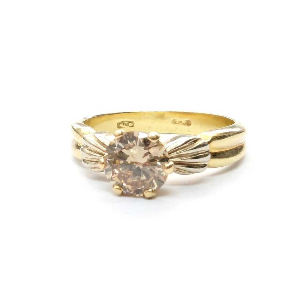 Non Signé / Unsigned Yellow gold ring - image 3