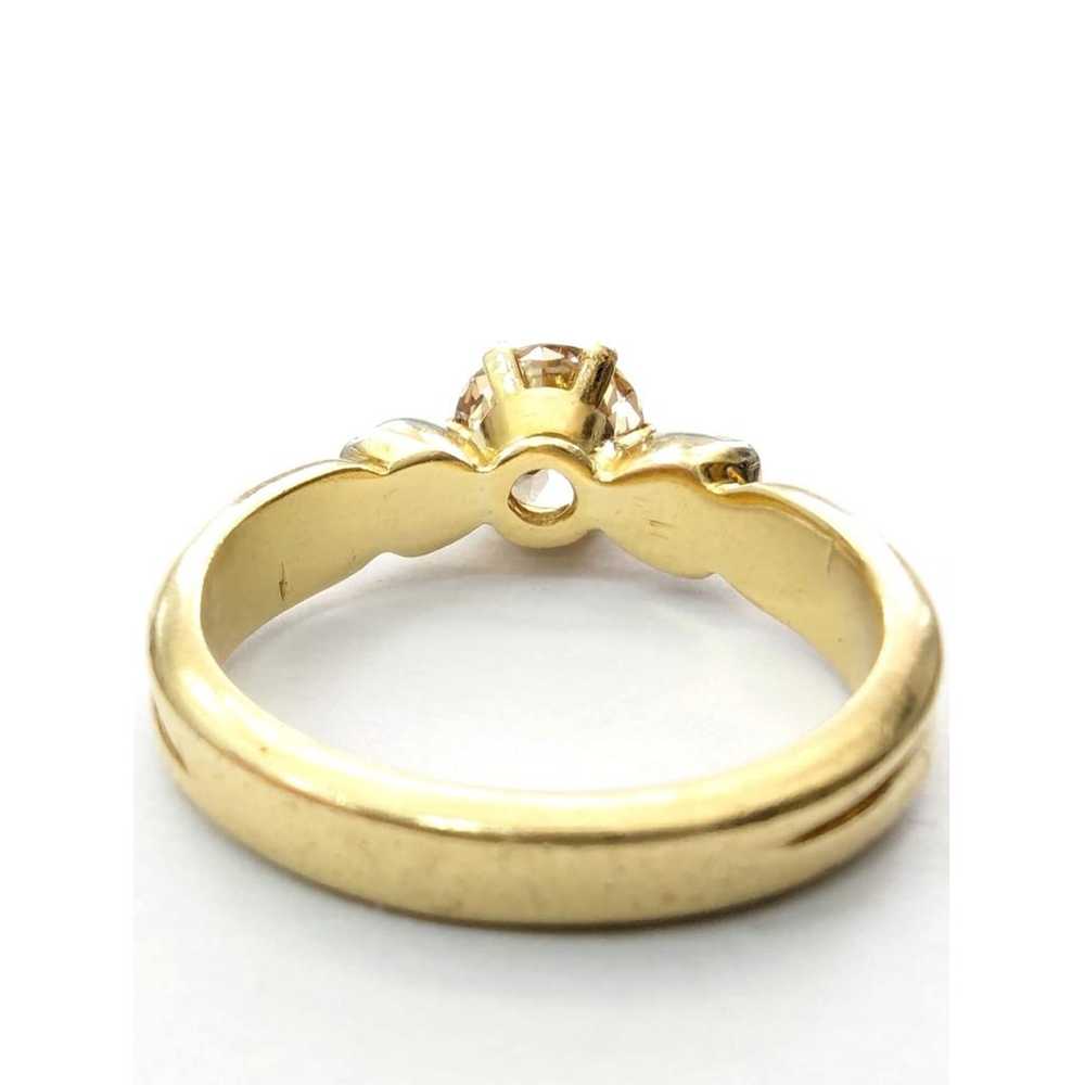 Non Signé / Unsigned Yellow gold ring - image 4