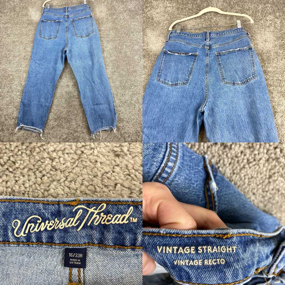 Vintage Universal Thread Vintage Straight Jeans W… - image 4