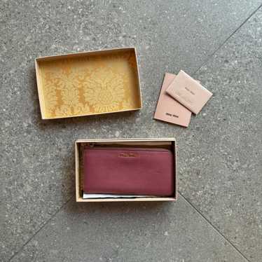 Wallet miumiu miu miu - Gem