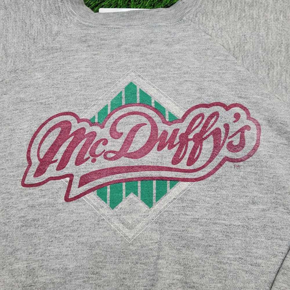 Fruit Of The Loom Vintage 90s Mc-Duffys Sweatshir… - image 11