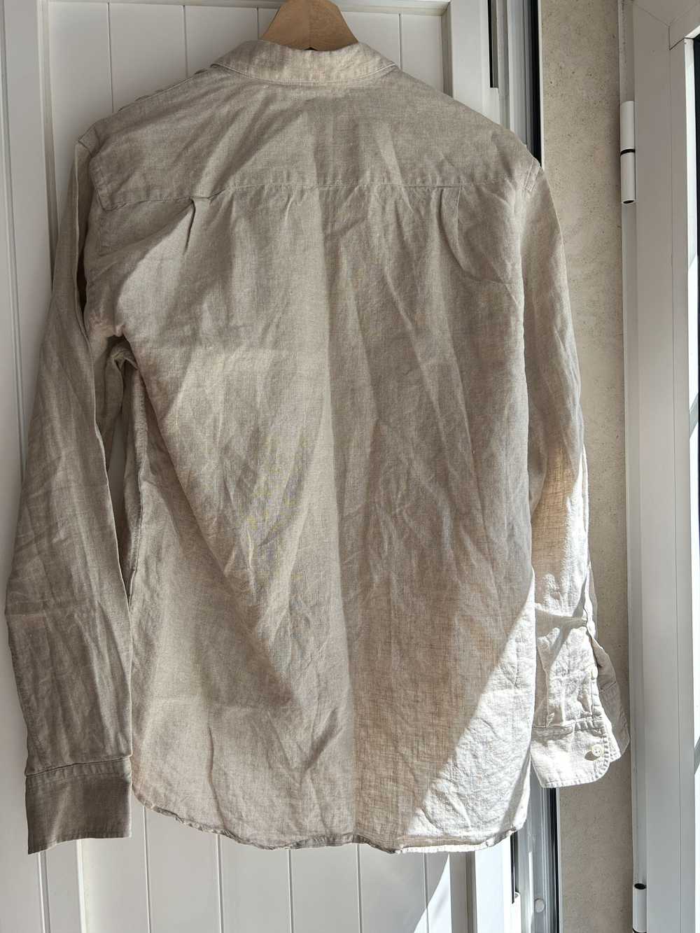 De Bonne Facture Linen Essential Shirt - image 2