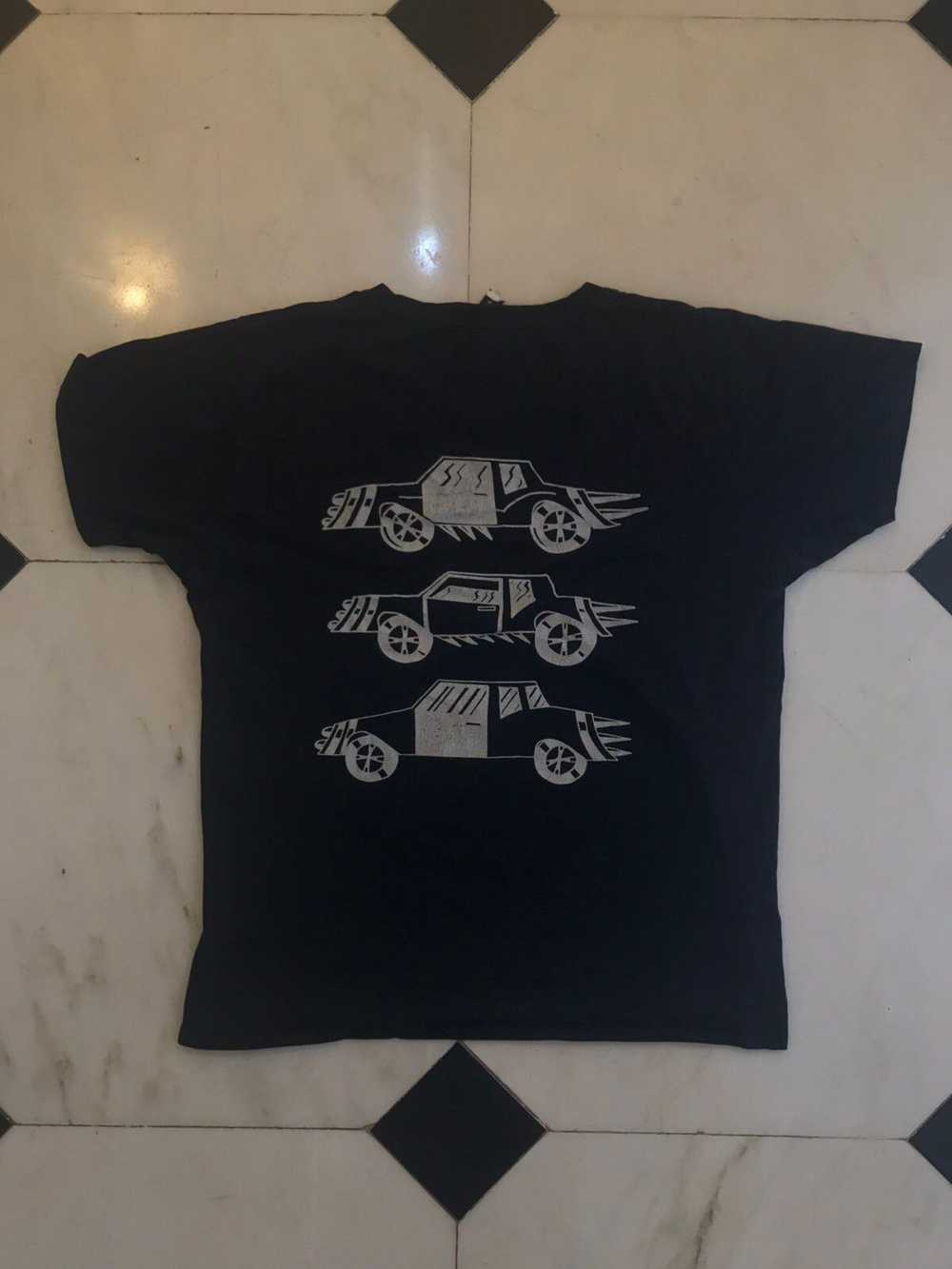 Saint Laurent Paris FW13 SL Car Print Tee - image 4