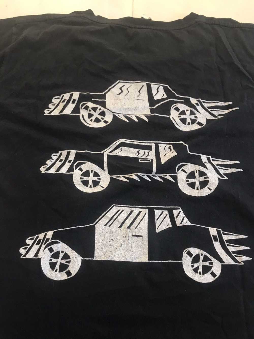 Saint Laurent Paris FW13 SL Car Print Tee - image 5