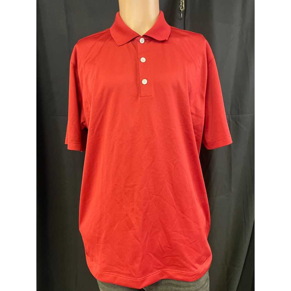 Nike Nike Golf Men's Red Polo Short Sleeve Shirt … - image 1