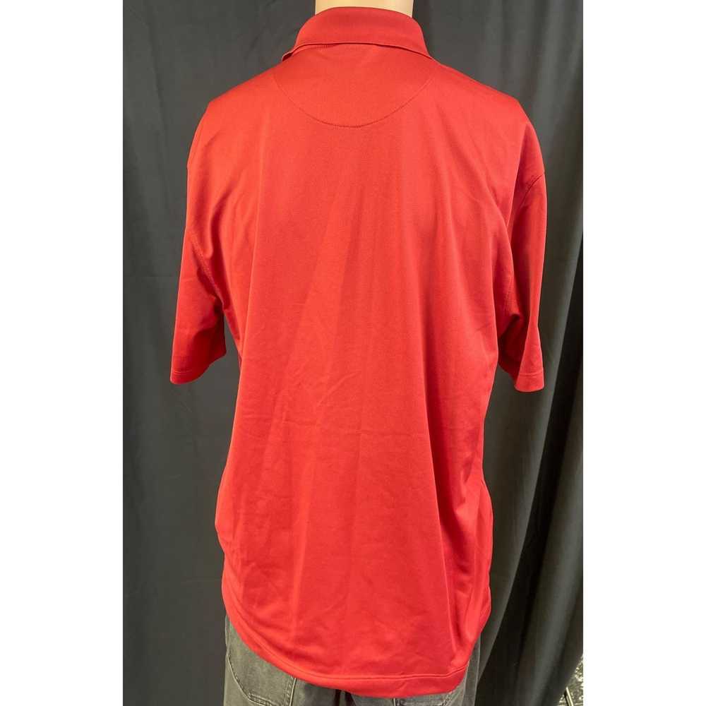 Nike Nike Golf Men's Red Polo Short Sleeve Shirt … - image 3