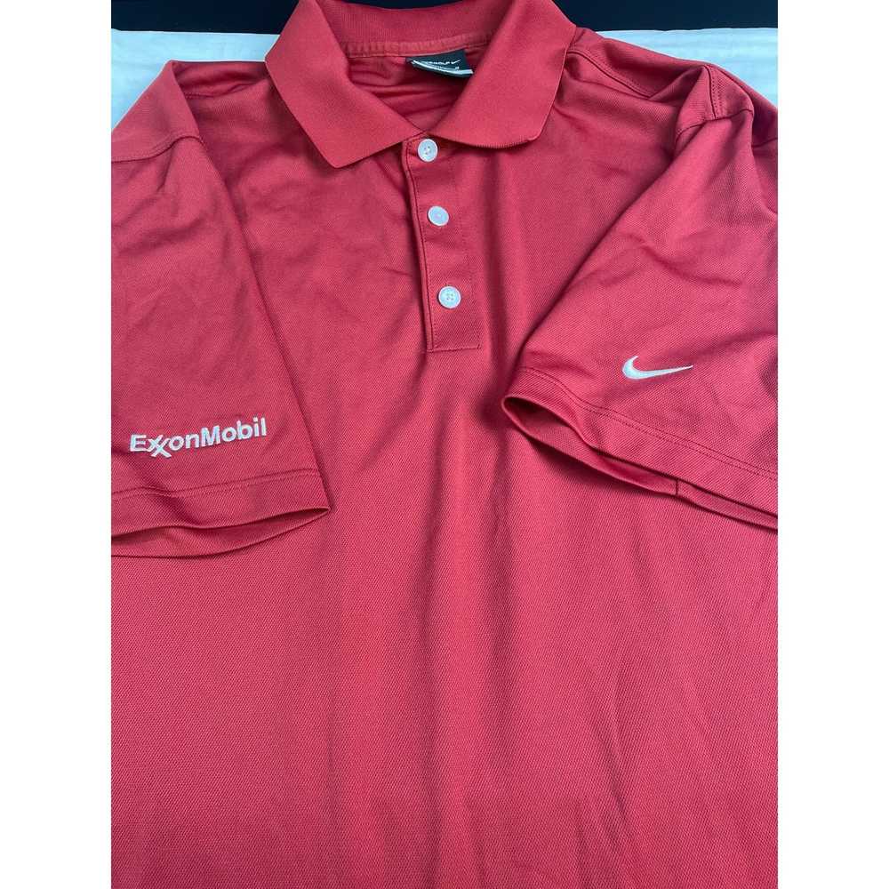 Nike Nike Golf Men's Red Polo Short Sleeve Shirt … - image 4