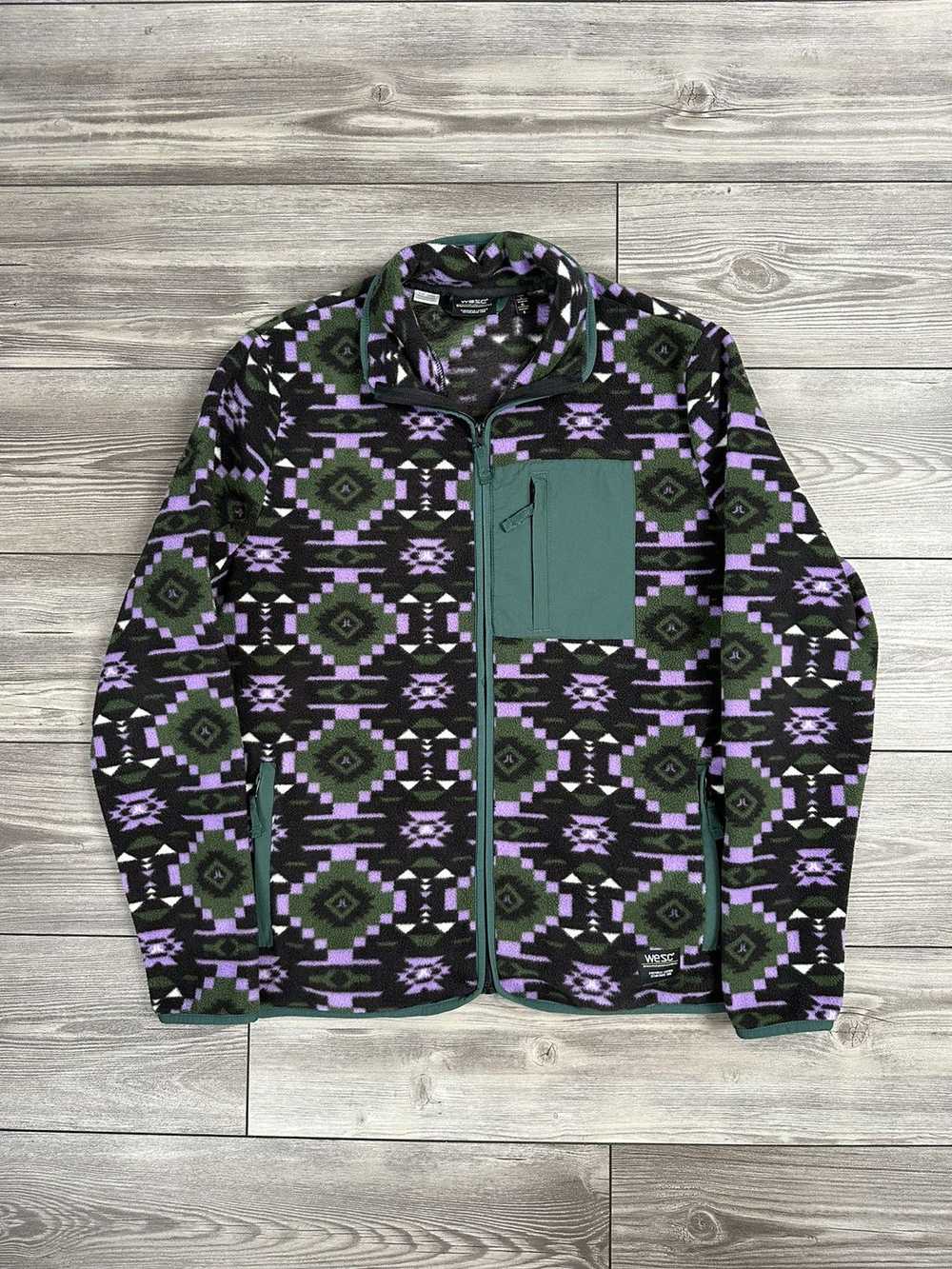 Other × Streetwear × WeSC Wesc Aztec Full Zip Fleece