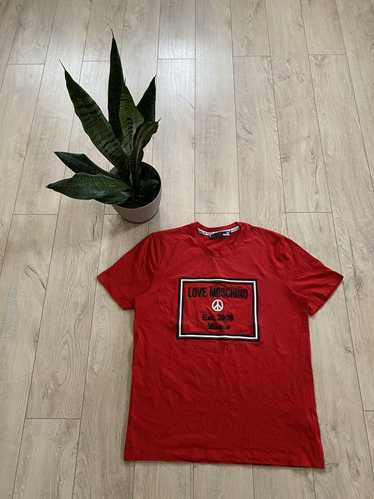 Moschino Red Love Moschino T-shirt with Print - image 1