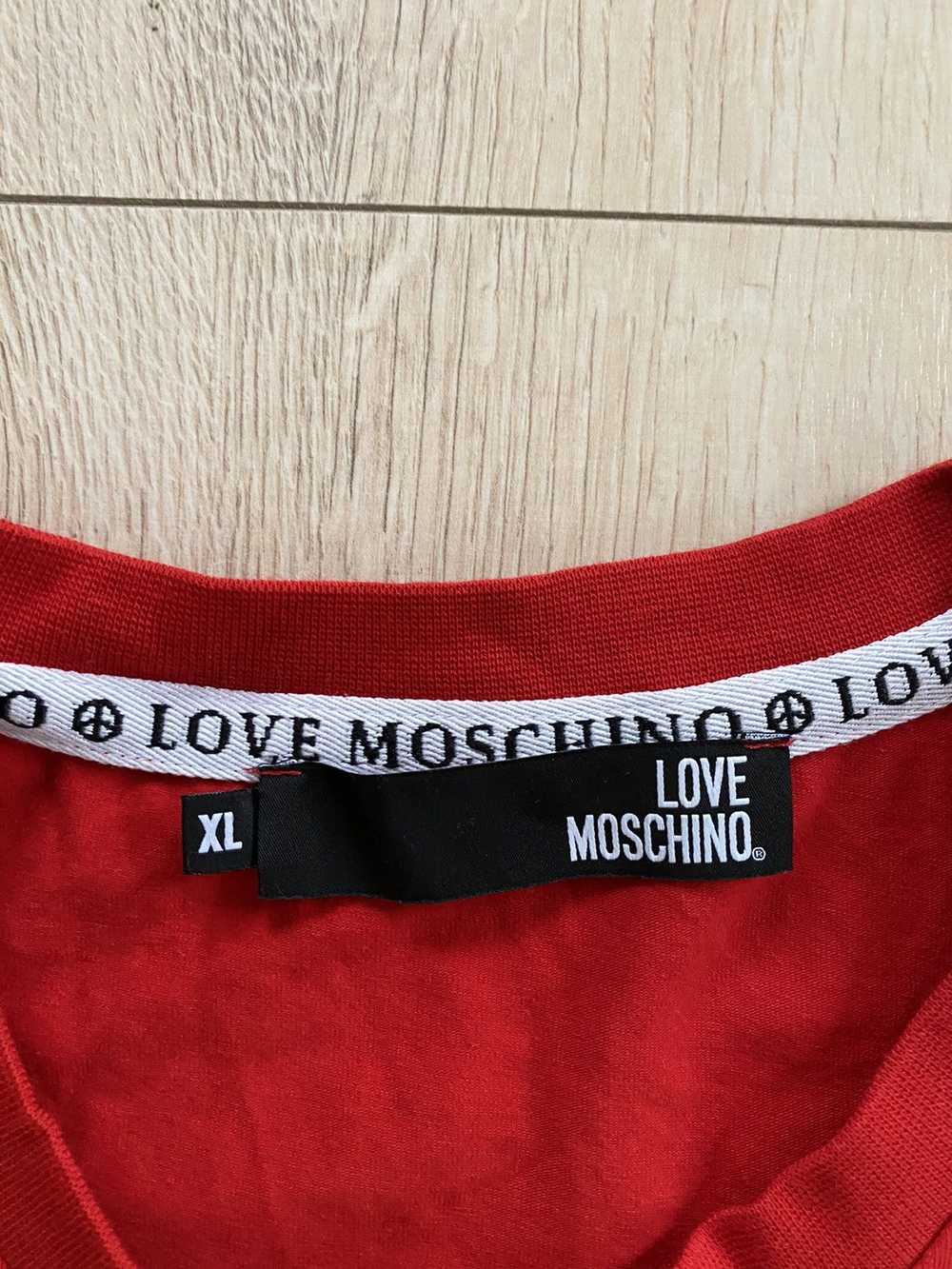 Moschino Red Love Moschino T-shirt with Print - image 4