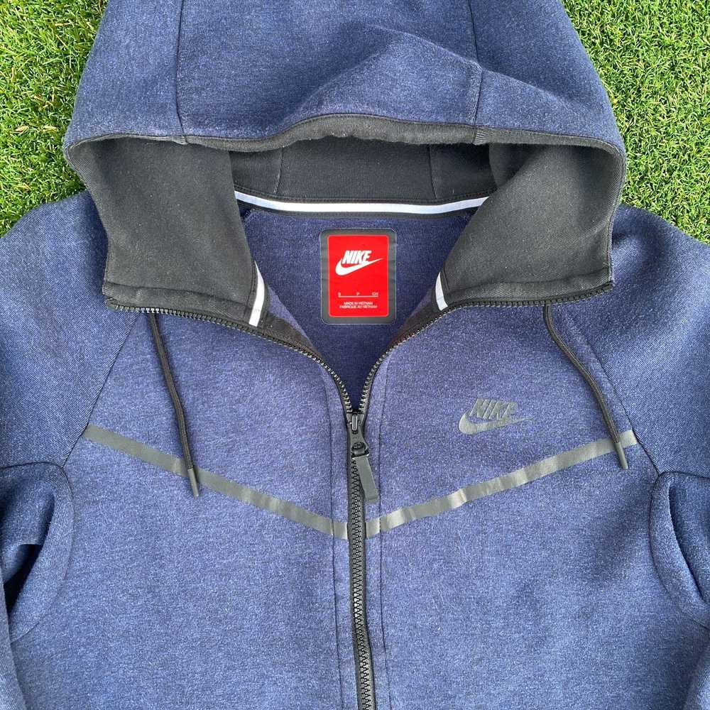 Nike Nike Tech Fleece Hoodie Navy Blue - image 2