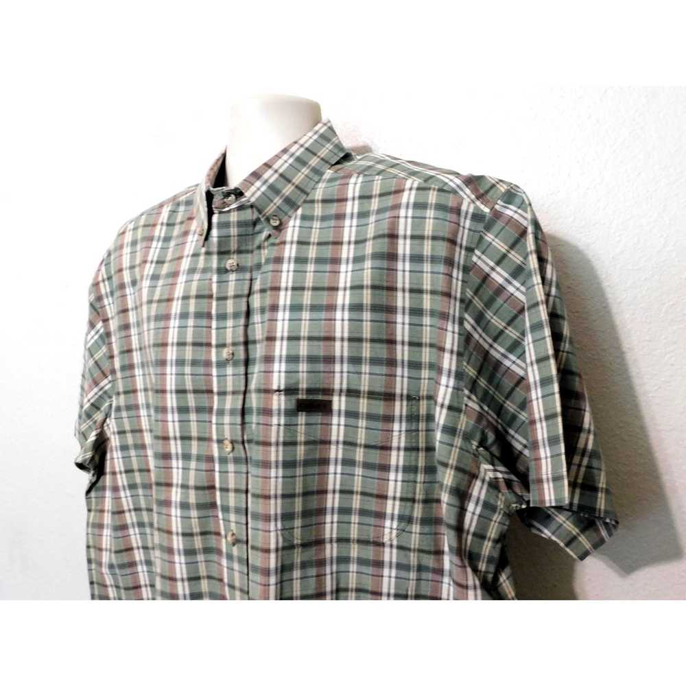 Carhartt Carhartt Shirt Mens XL Green Brown Plaid… - image 2