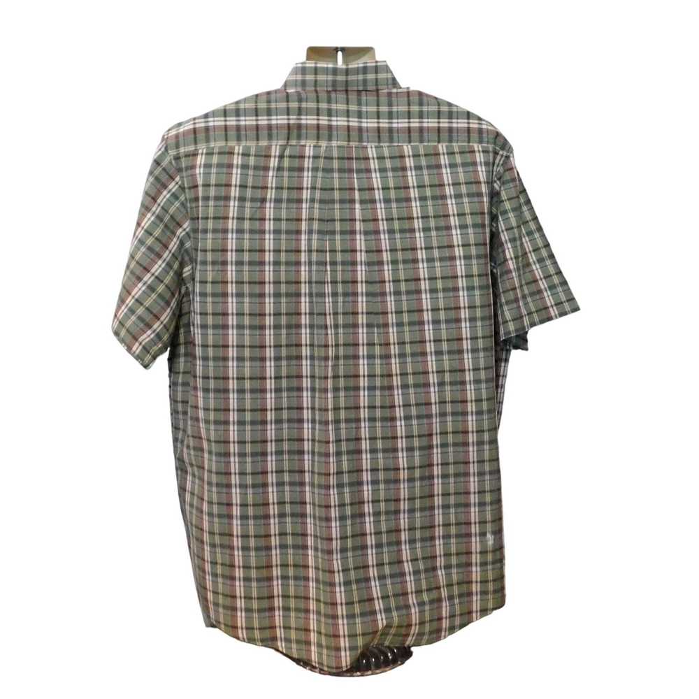 Carhartt Carhartt Shirt Mens XL Green Brown Plaid… - image 4