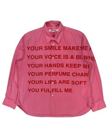 Comme des Garcons × Junya Watanabe AD2002 Poem Sh… - image 1