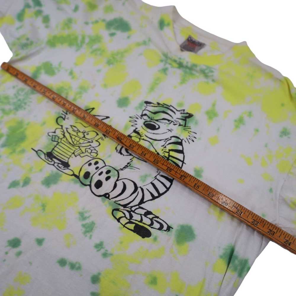 Vintage Vintage Calvin and Hobbes Tie Dye Graphic… - image 6