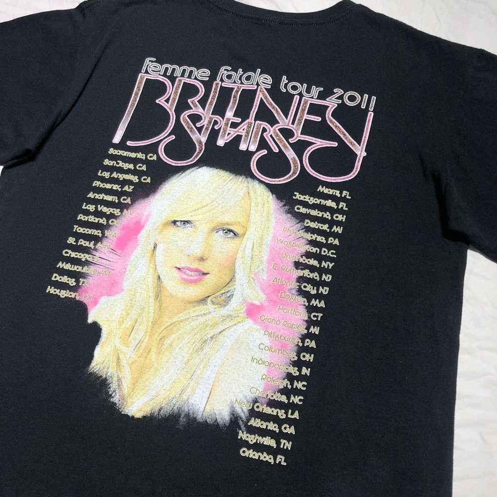 Band Tees × Rare × Vintage Britney Spears tour t … - image 10