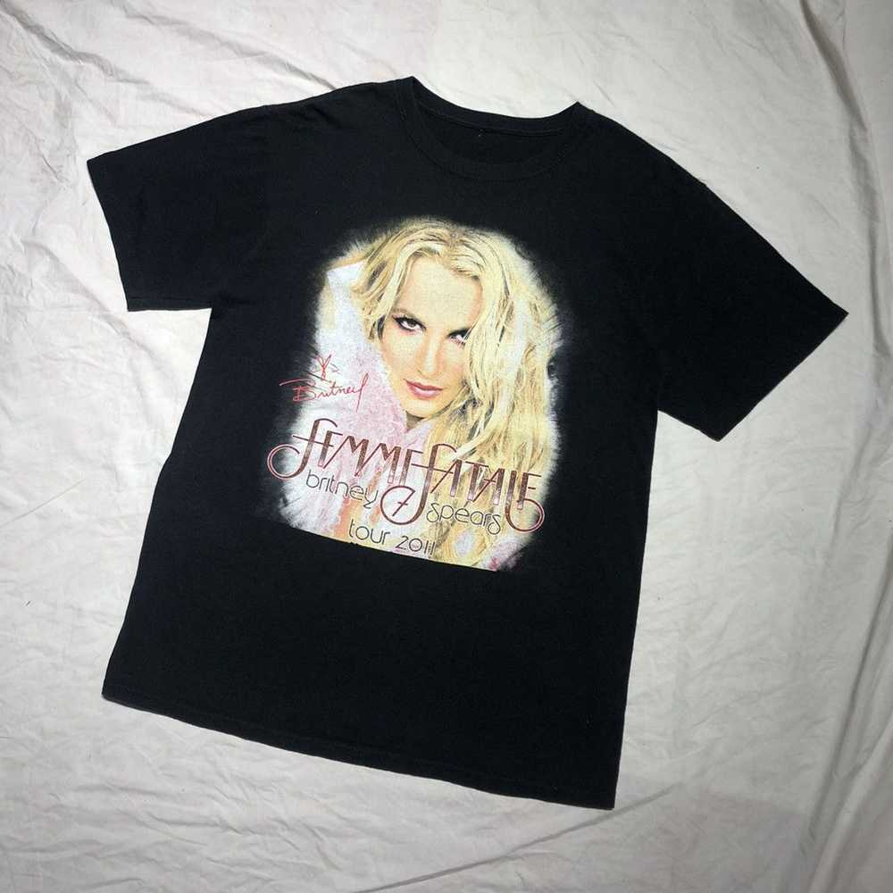 Band Tees × Rare × Vintage Britney Spears tour t … - image 2