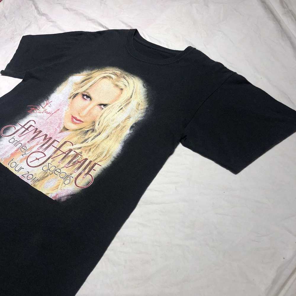 Band Tees × Rare × Vintage Britney Spears tour t … - image 8