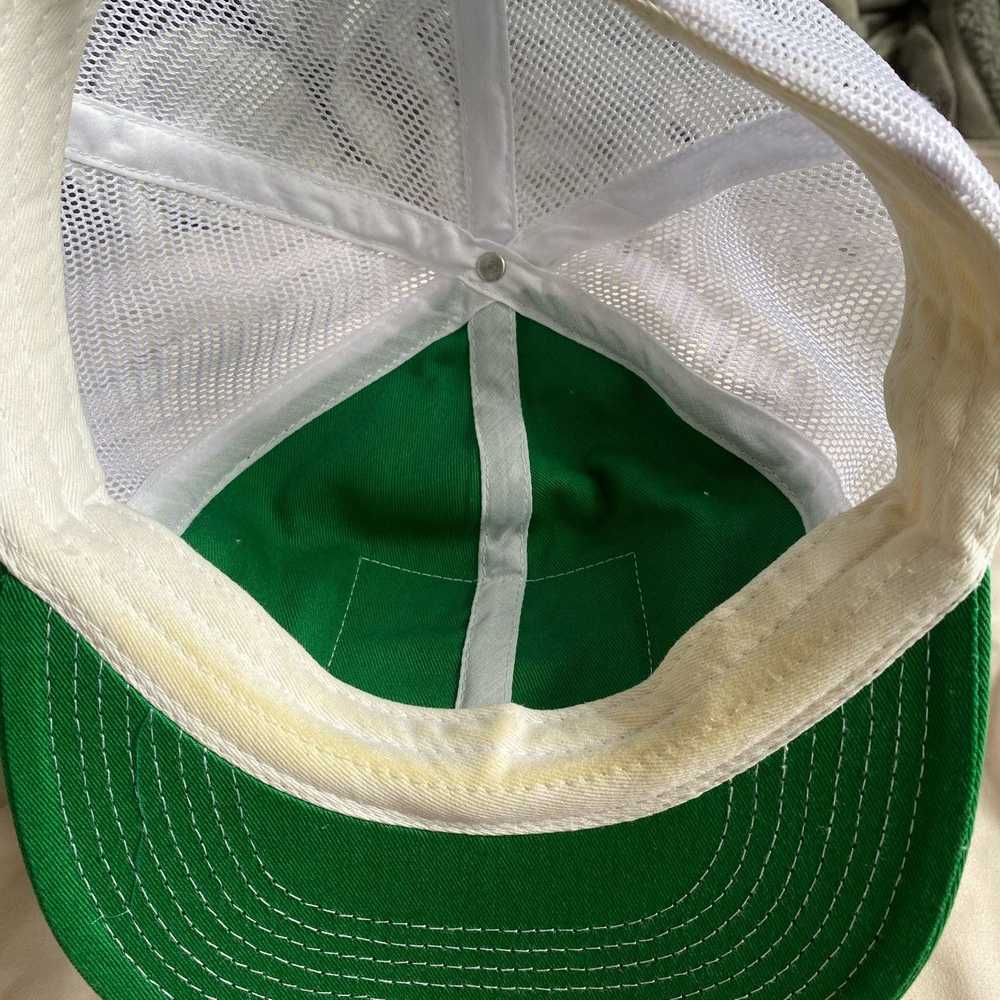 Streetwear × Vintage Green, White and Red Trucker… - image 5