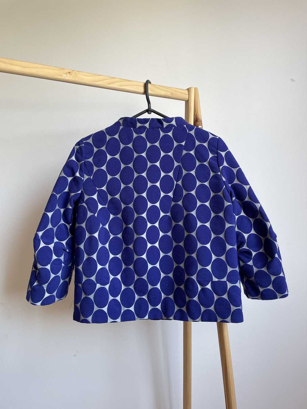 H&M × Marni Marni x H&M Blue Polka Dot Cropped Bl… - image 2